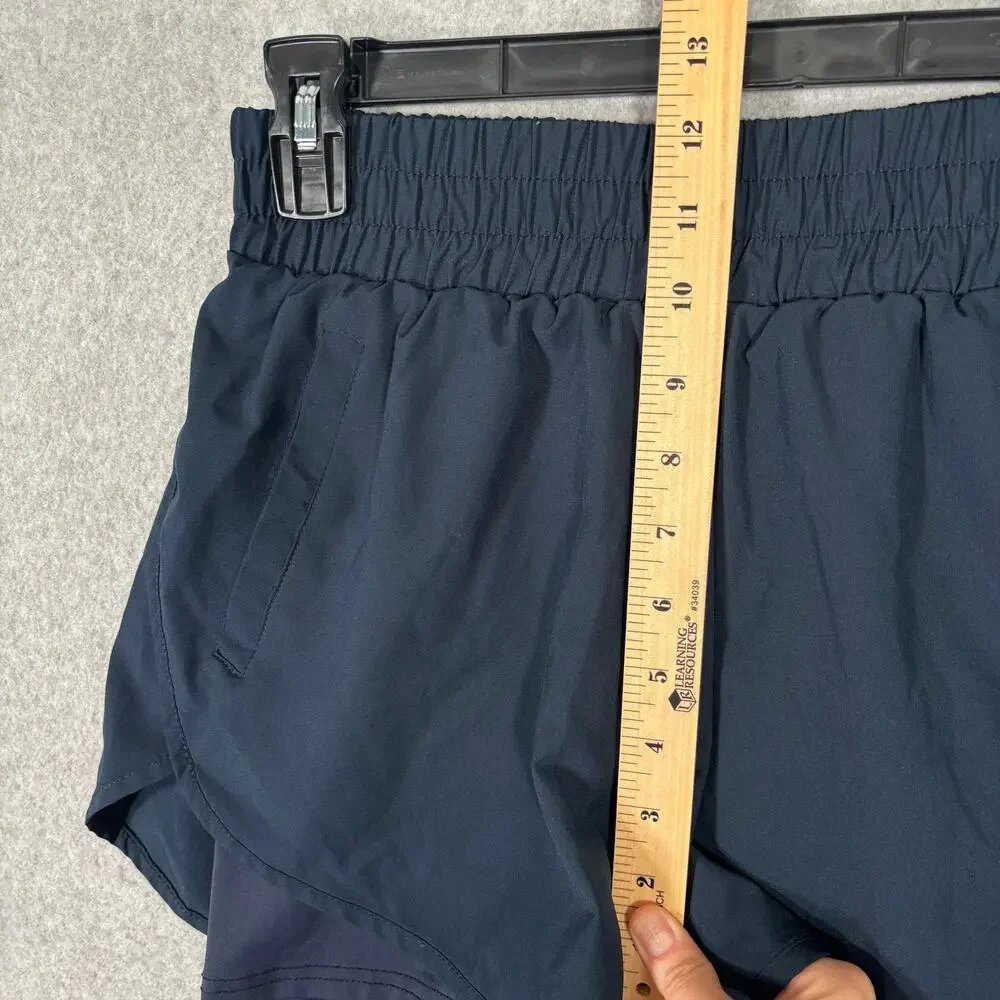 Blooming Jelly‎ Shorts Small Navy Running Bike Pockets Lined Active 2